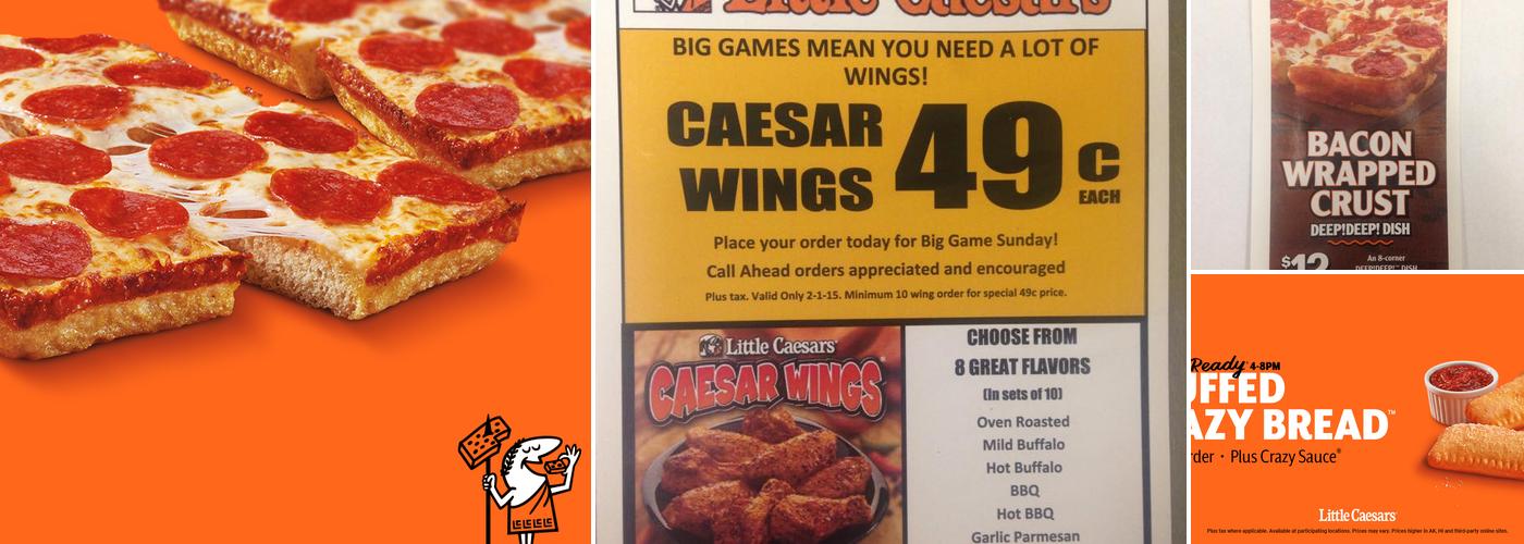 Little Caesars Pizza Menu