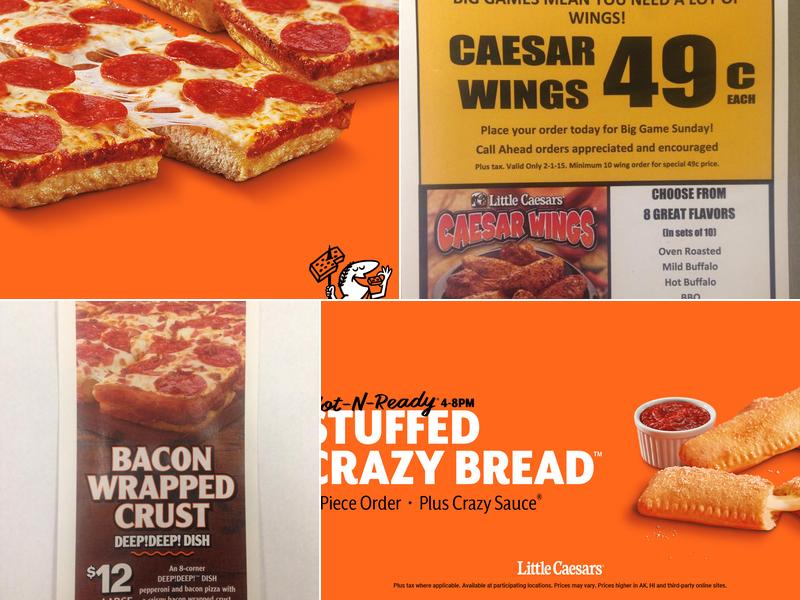 Little Caesars Pizza Menu