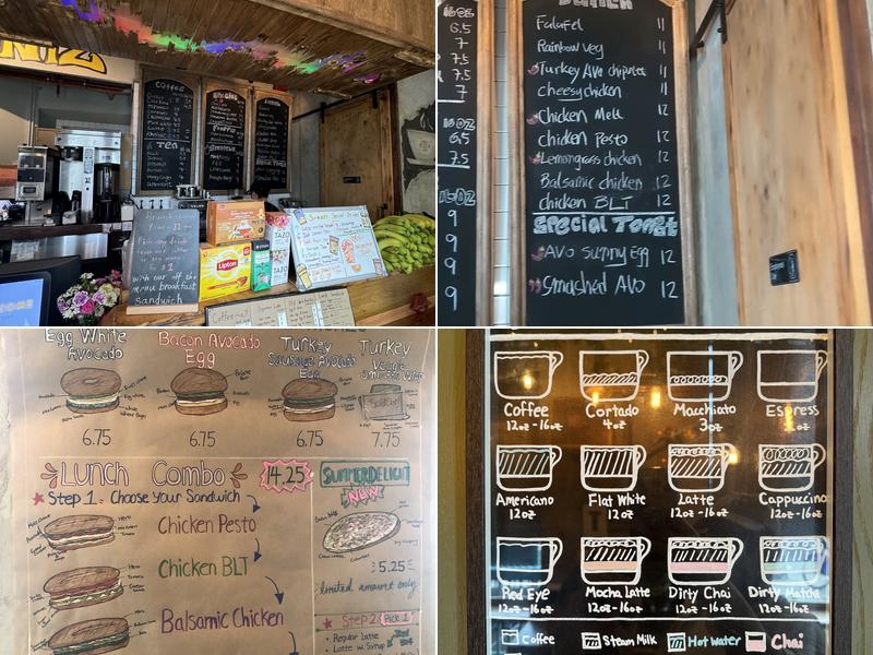 Beanstalk Cafe Menu