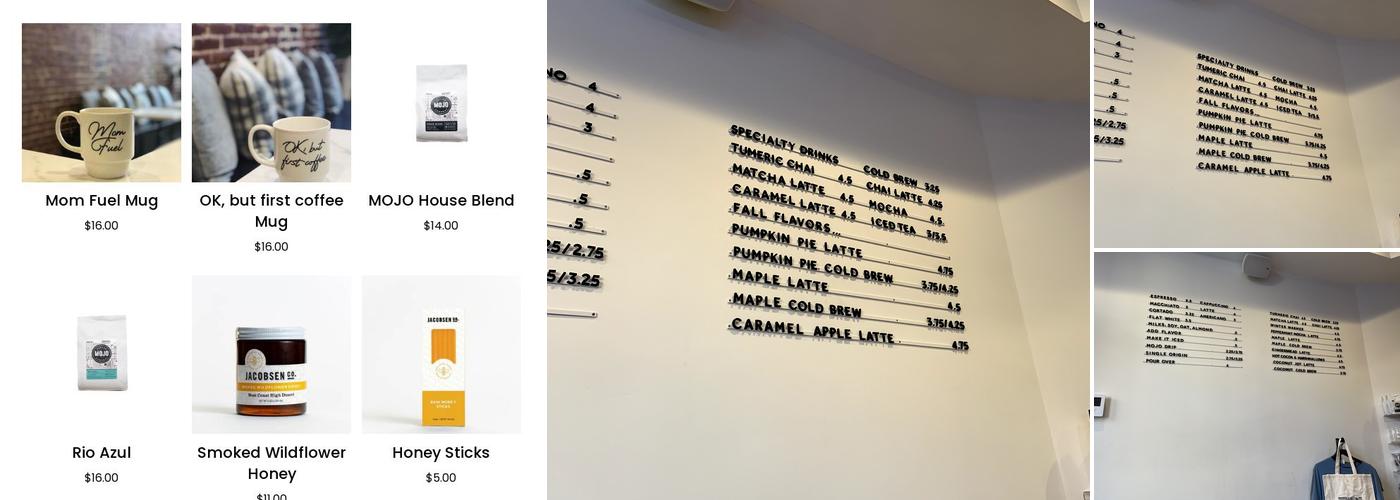 Mojo Coffee Company Menu