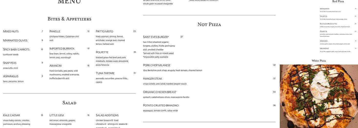 Ottava Menu