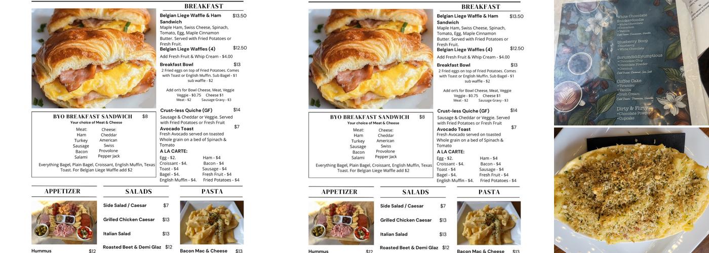 Vita-of Sandusky Menu