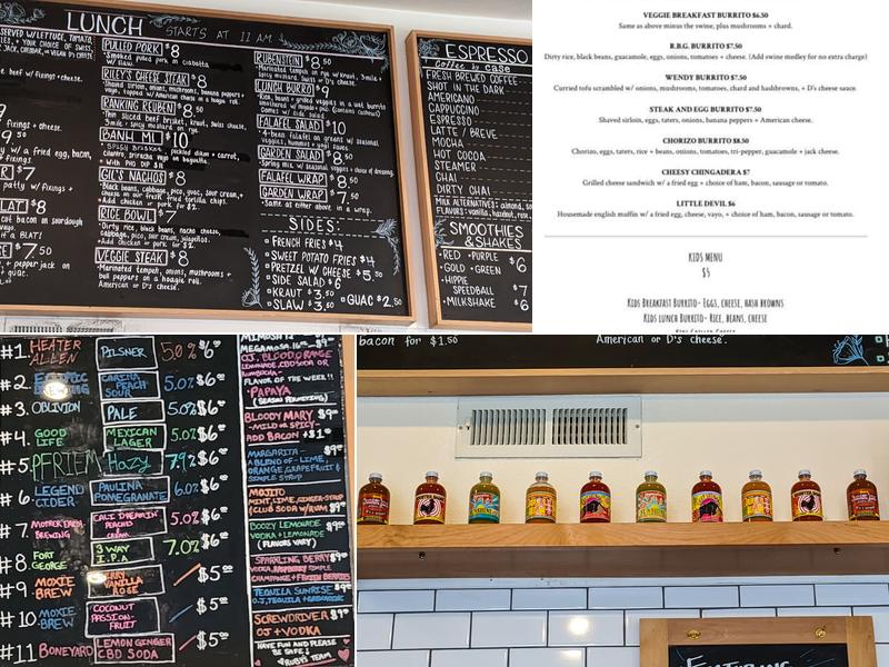 Ruby's on Genessee Menu