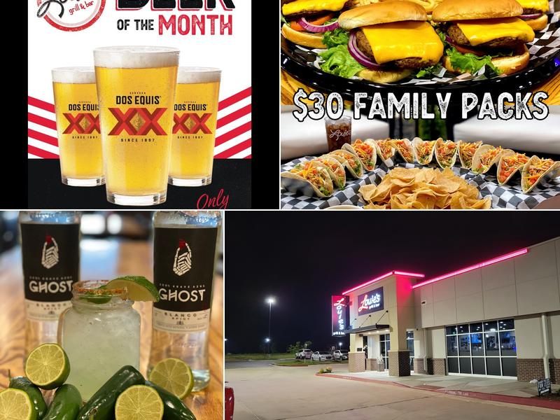 Louie's Grill & Bar 6007 SE 15th St, Midwest City