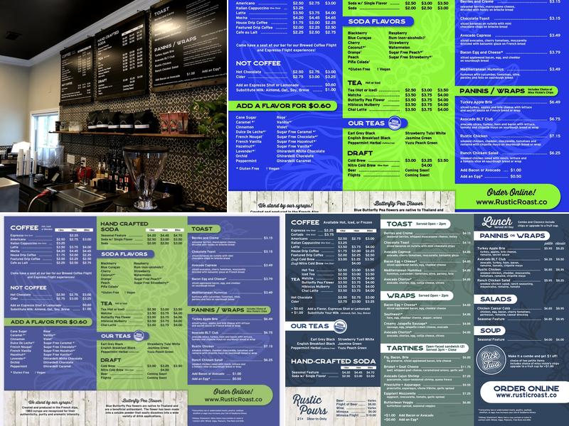Rustic Roast Menu