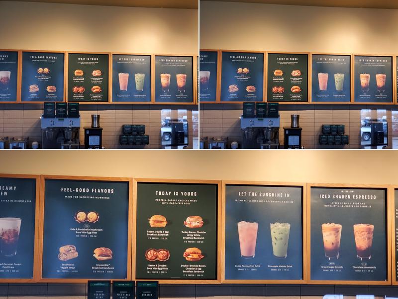 Starbucks Menu