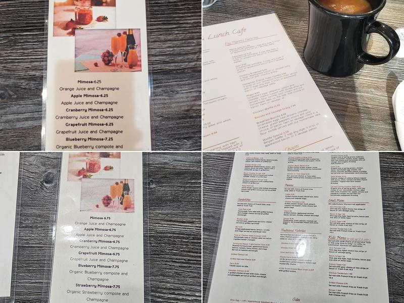 Egg Haven Cafe Menu
