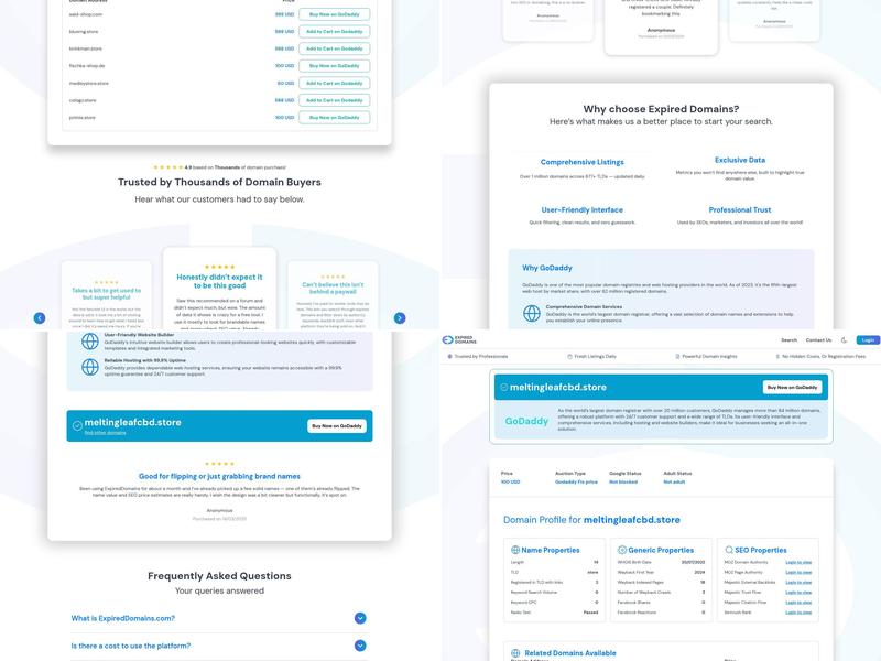 Melting Leaf CBD Spring Menu