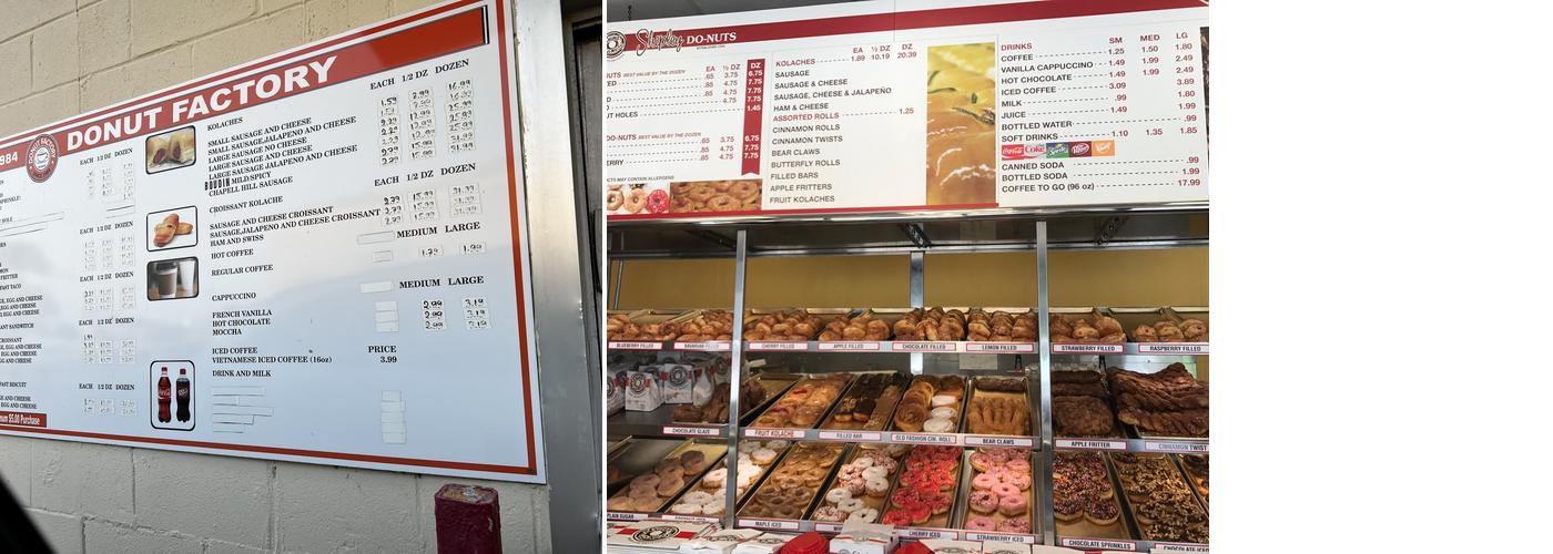 Donut Factory - Nasa Menu