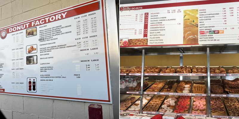 Donut Factory - Nasa Menu