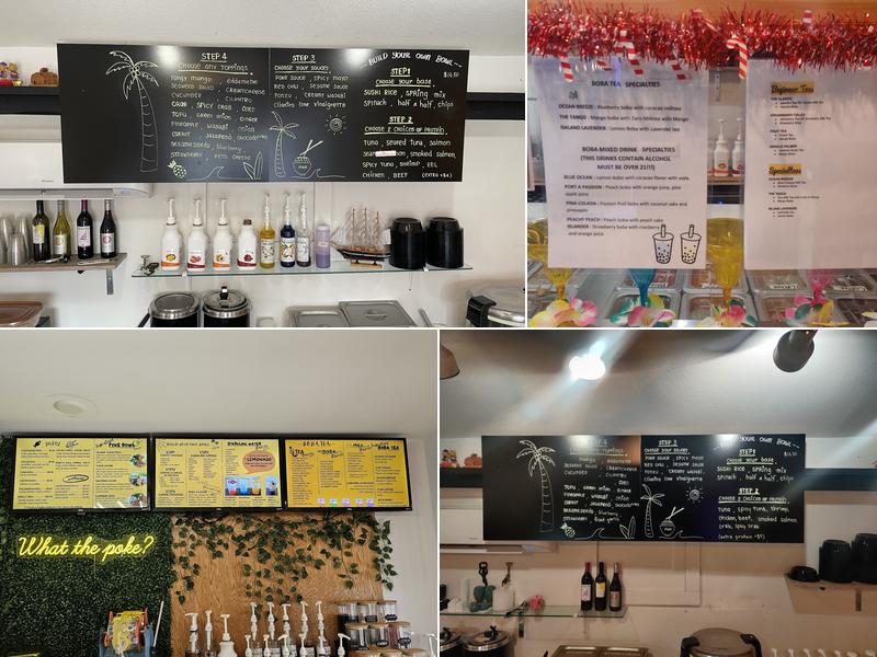 Port A Poke & Sake Menu