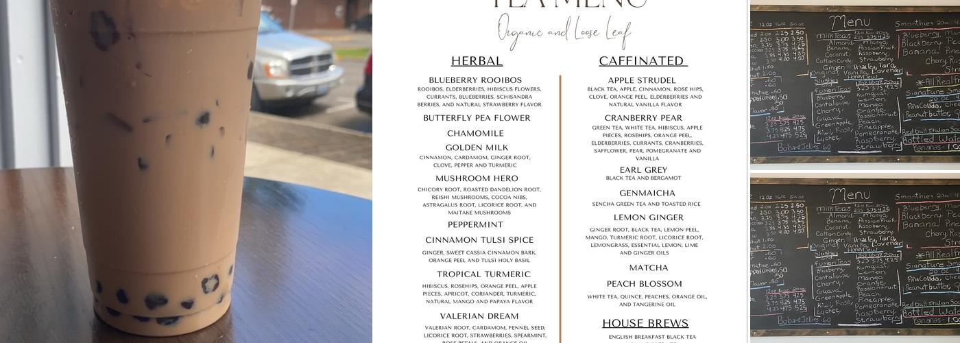 Eclipse Coffee & Tea Menu