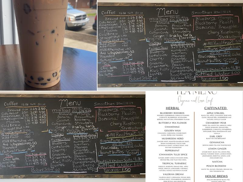 Eclipse Coffee & Tea Menu