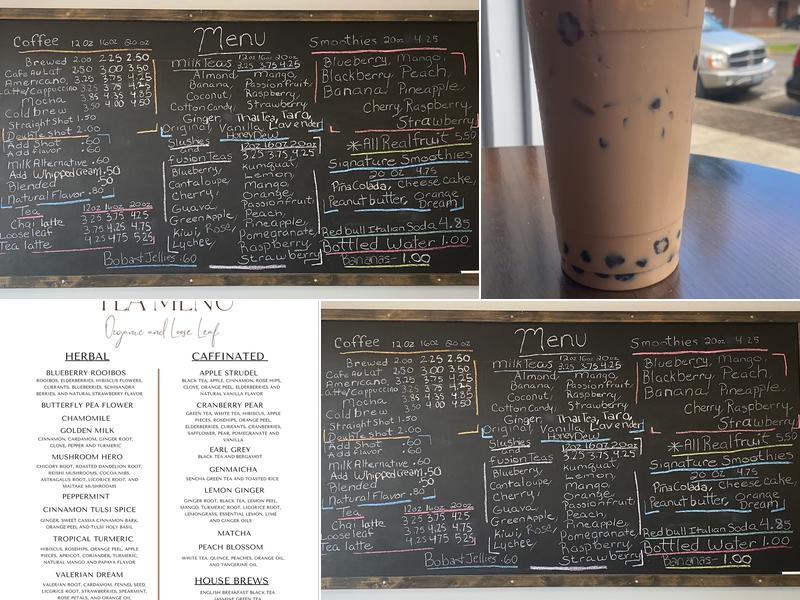 Eclipse Coffee & Tea Menu
