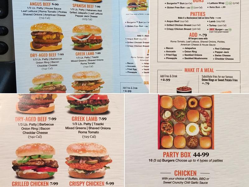 BurgerIM Menu
