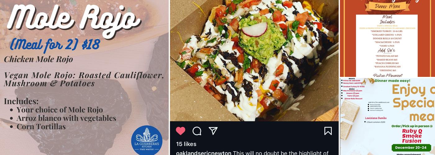 Ruby Q Smoke Fusion Menu