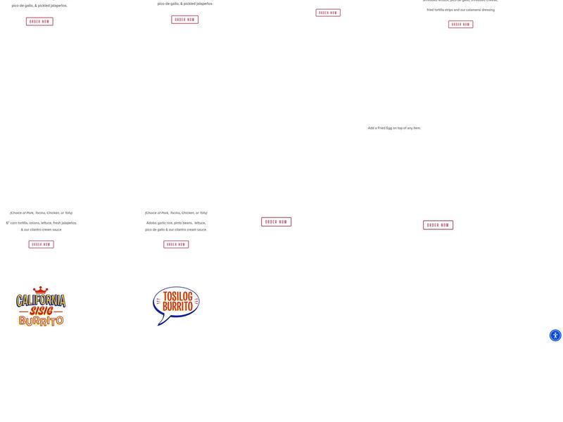 Señor Sisig (Oakland) Menu