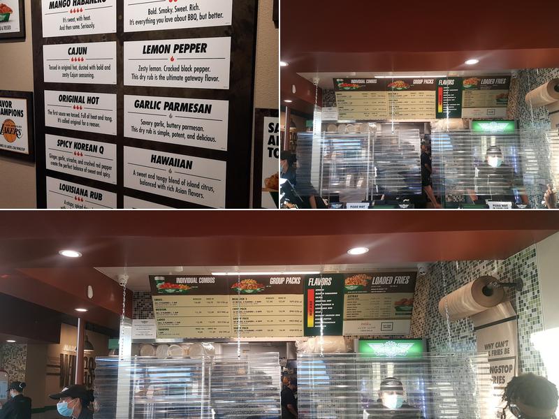 Wingstop Menu