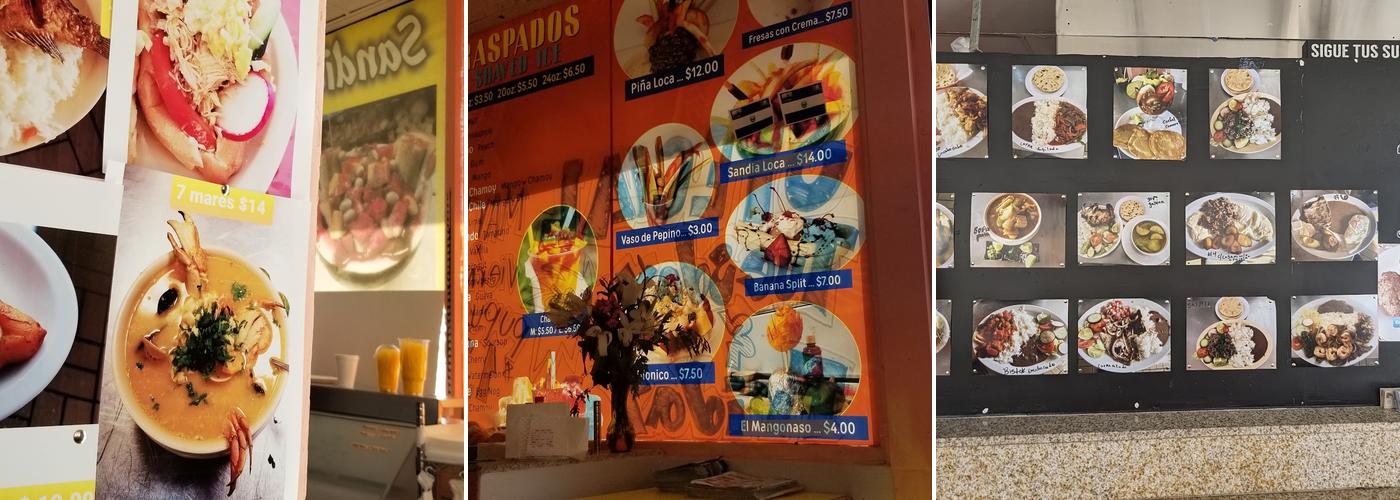 Pupuseria rosali Menu