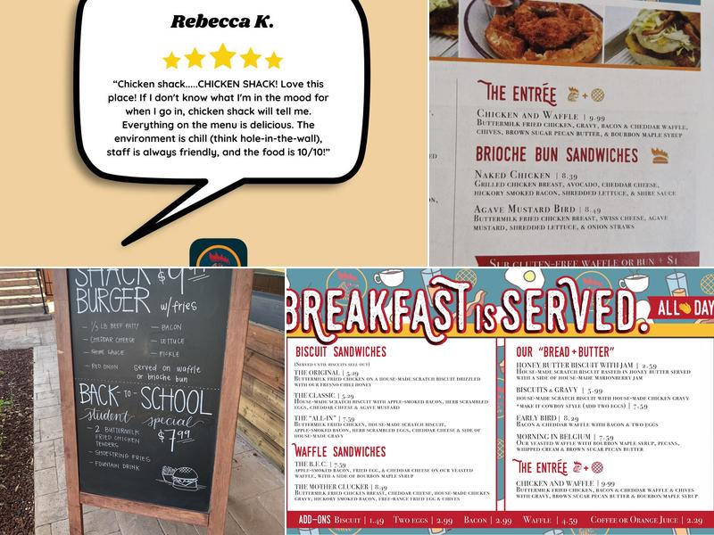 Chicken Shack - Eureka Way Menu