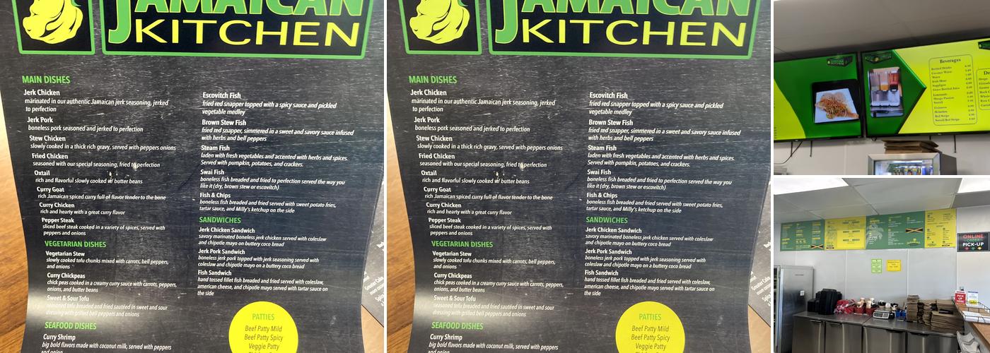 Jamaican Kitchen Menu