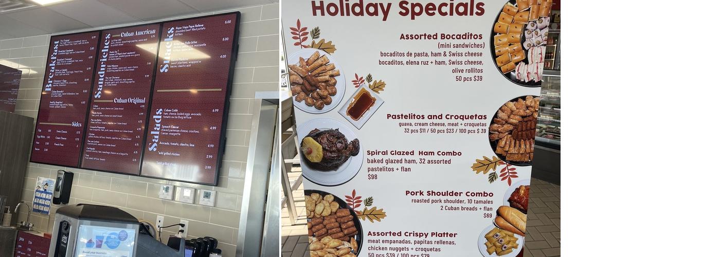 CAO Bakery & Cafe Menu