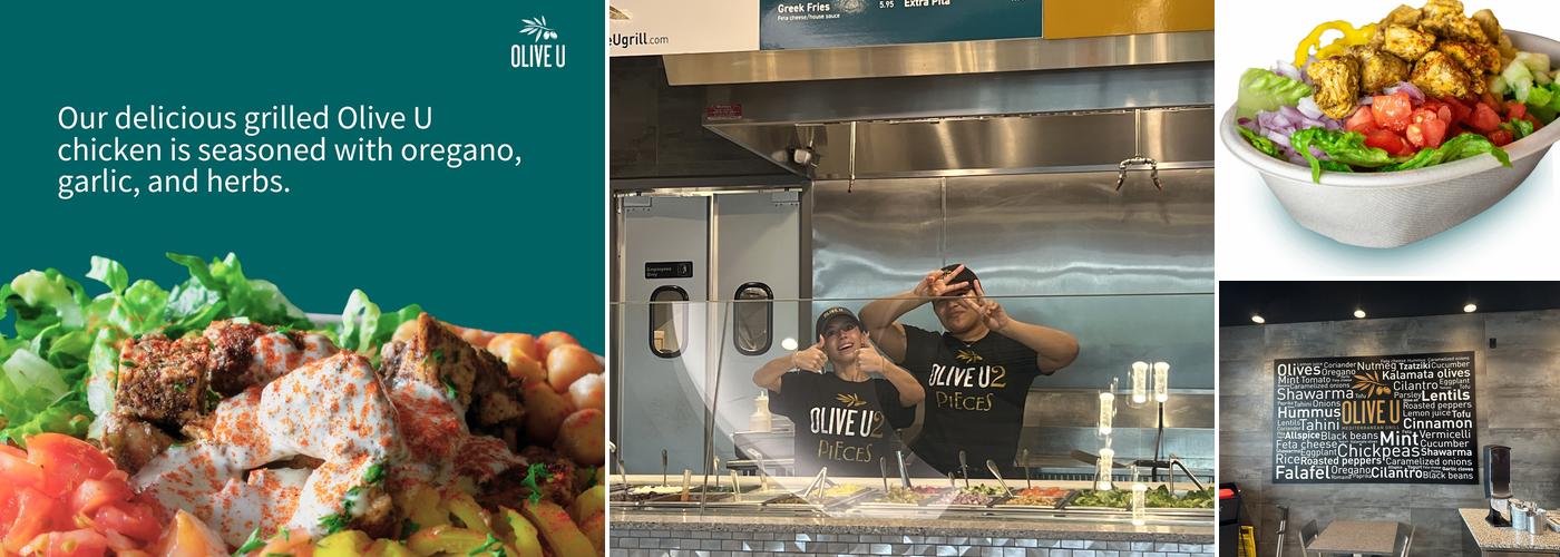 Olive U Mediterranean Grill Park Place Menu