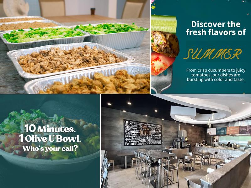 Olive U Mediterranean Grill Park Place