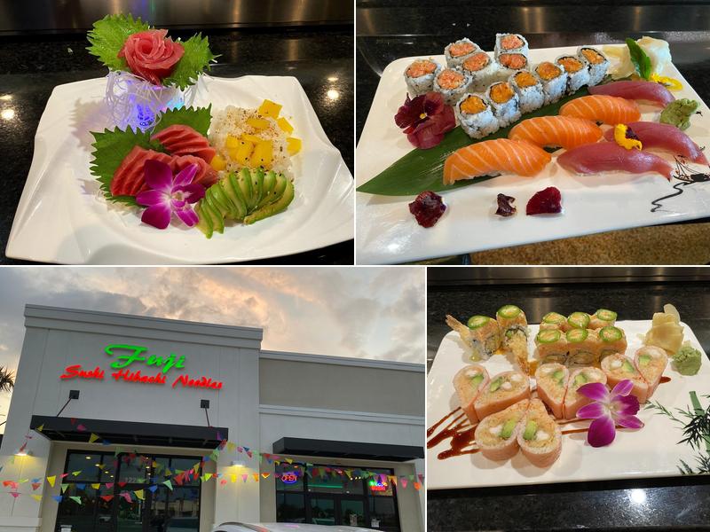 Fuji Sushi Hibachi noodles 12205 Mercado Dr, Venice