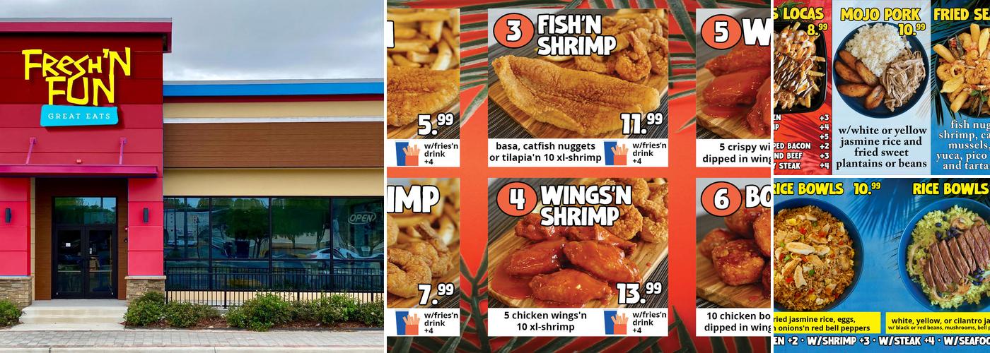 Fresh N Fun Menu