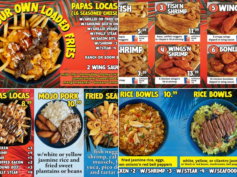 Fresh N Fun Menu