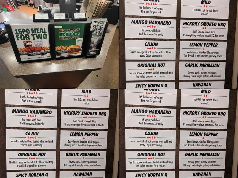 Wingstop Menu