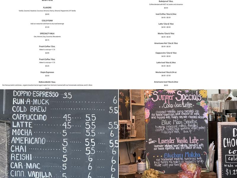 Batch. Menu