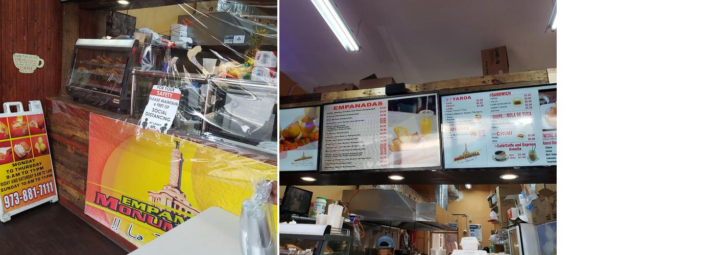 Empanadas Monumental Menu