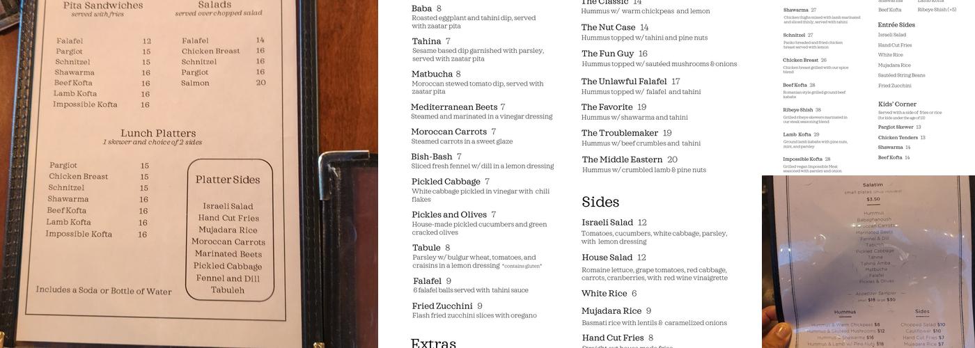 Zula Menu