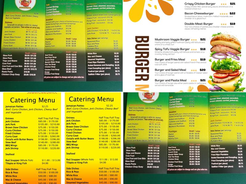 Rhythm & Spice Menu