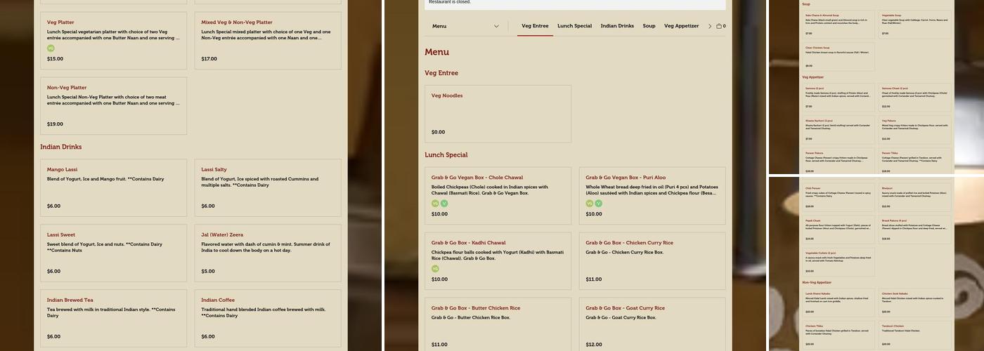 Ruby Ke Kitchen Se Menu