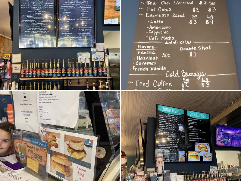 Mountain Mocha Menu