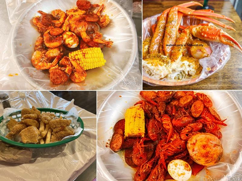 Seafood Party Midwest City 7199 SE 29th St suite 104-5, Midwest City