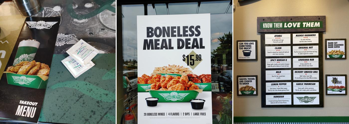 Wingstop Menu