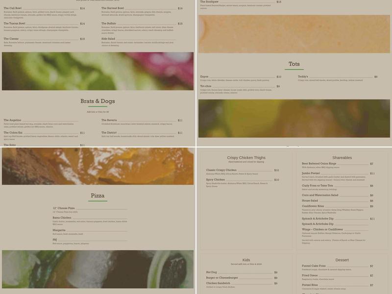 Solace Outpost Menu