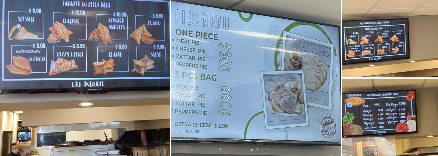 Mediterranean Pita Bakery Menu