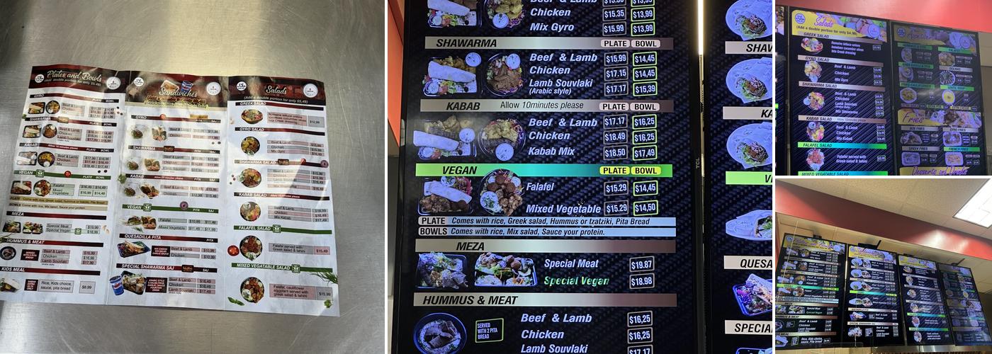 Gyro crush Mediterranean kitchen Menu