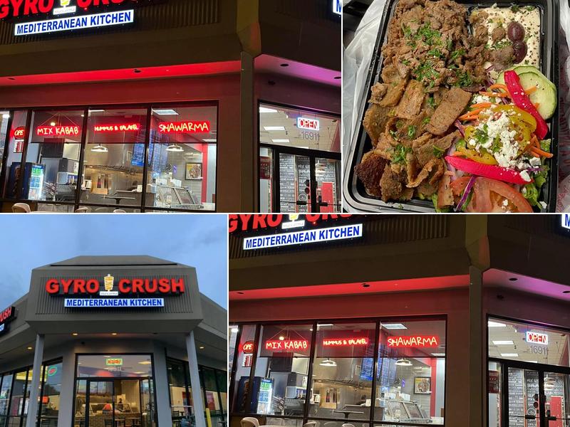 Gyro crush Mediterranean kitchen