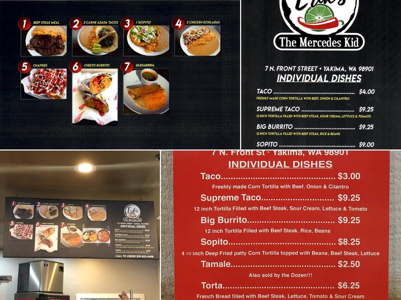 ERIK'S THE MERCEDES KID Menu