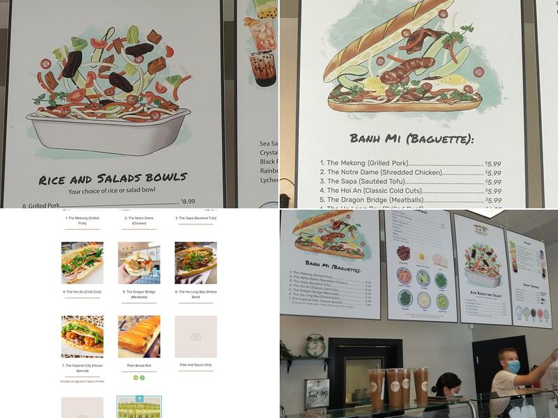 Toast Mi Tacoma Menu