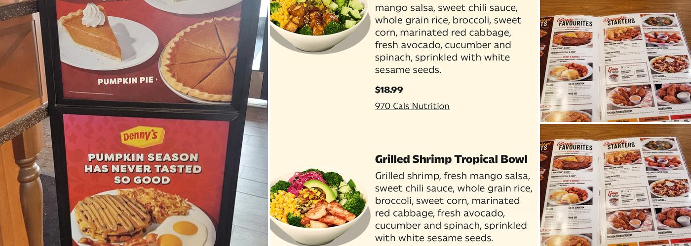 Denny's Menu
