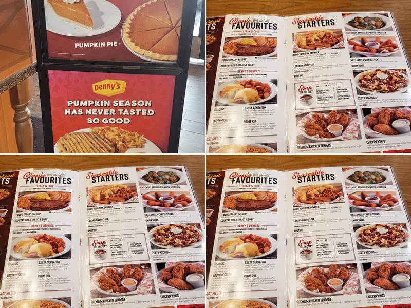 Denny's Menu