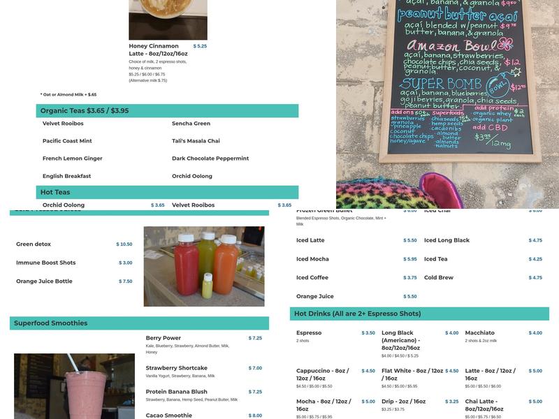 Beach Cities Cafe Menu