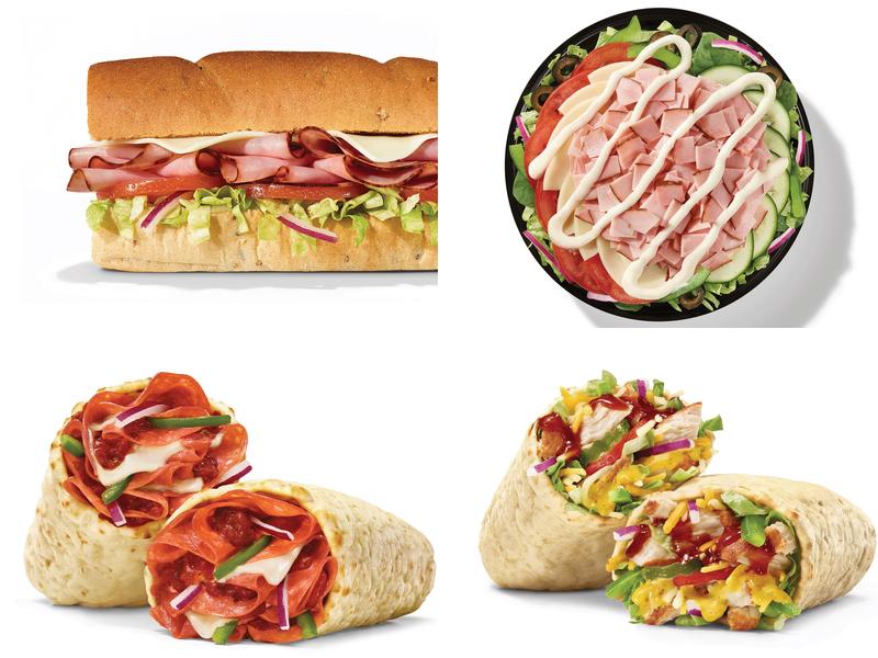 Subway Menu